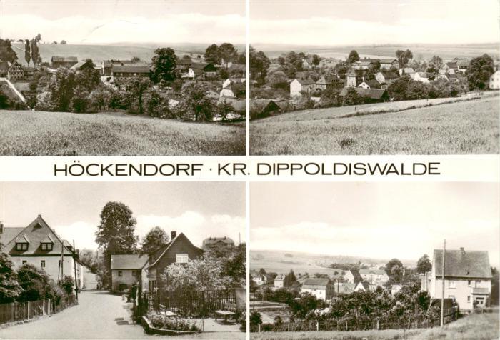 Hoeckendorf Dippoldiswalde Panorama Ortspartien