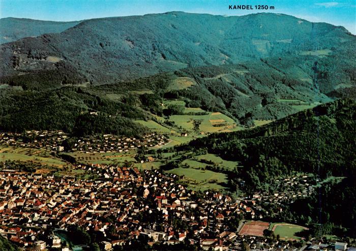 Waldkirch Breisgau Fliegeraufnahme mit Kandelblick