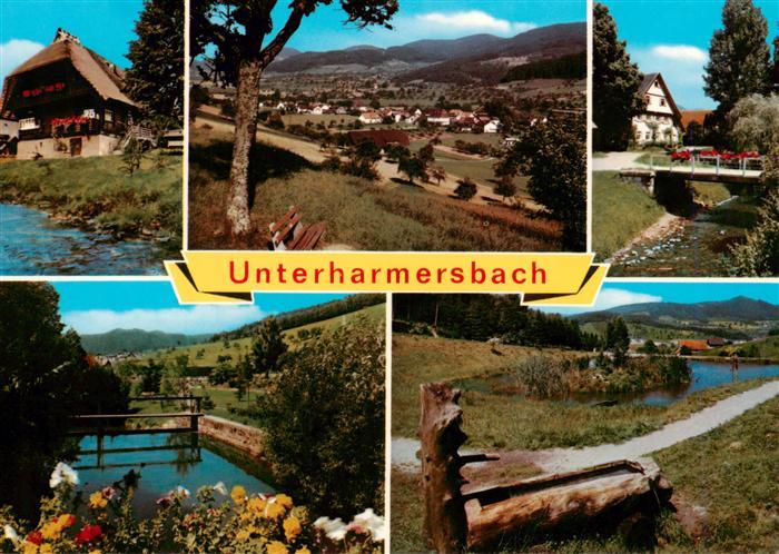 Unterharmersbach Teilansichten Kurpark