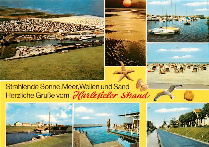Harlesiel Harlesieler Strand Yachthafen Kanal Schwimmbad