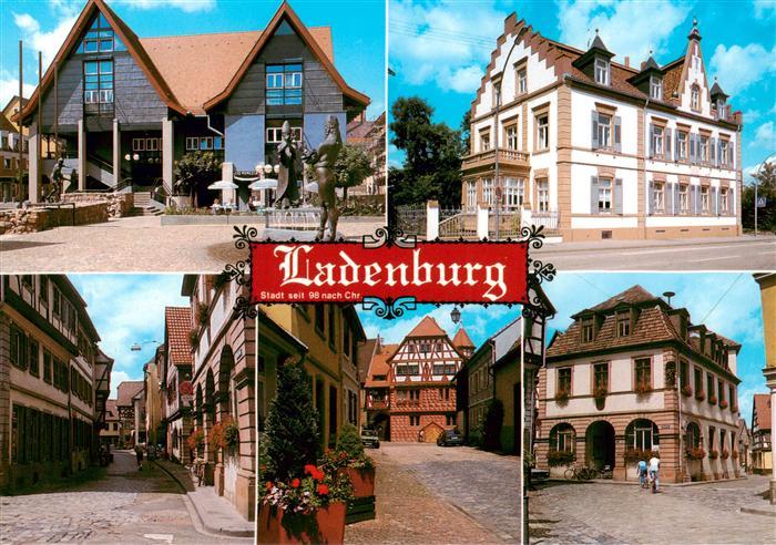 Ladenburg Neues Rathaus Carl Benz Haus Hauptstrasse Rheingaustrasse Altes Rathau