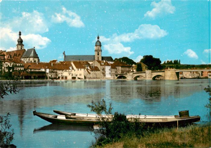 Kitzingen Main Panorama mit Mainbruecke