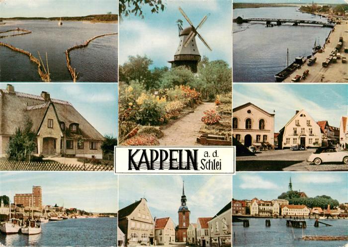 Kappeln Schlei Fliegeraufnahmen Windmuehle Teilansichten