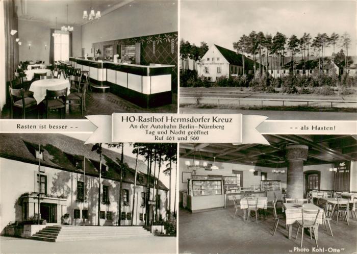 Hermsdorfer Kreuz Autobahn Schleifreisen HO Rasthof Hermsdorfer Kreuz Gastraeume