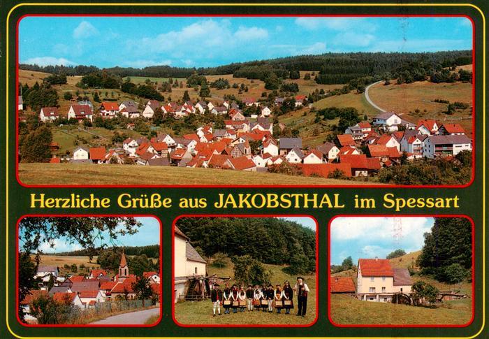 Jakobsthal Unterfranken Panorama Gasthof Pension Zur Knoepphuette Details