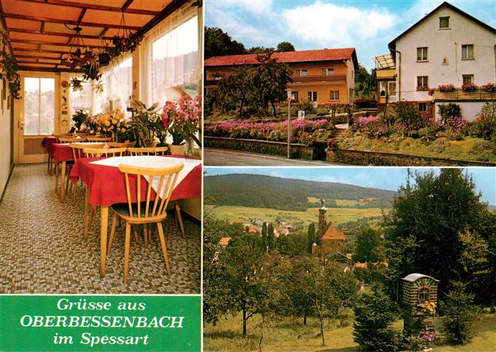 Oberbessenbach Privatpension Dietz Gaststube Panorama