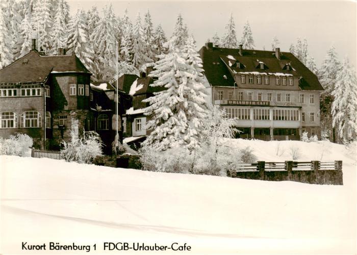 Baerenburg Sachsen FDGB Urlauber Cafe