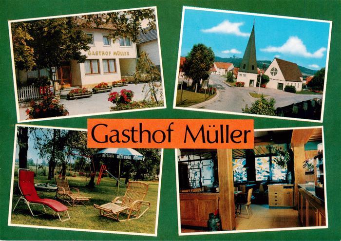 Reundorf Lichtenfels Gasthof Mueller Kirche Liegewiese Gastraum