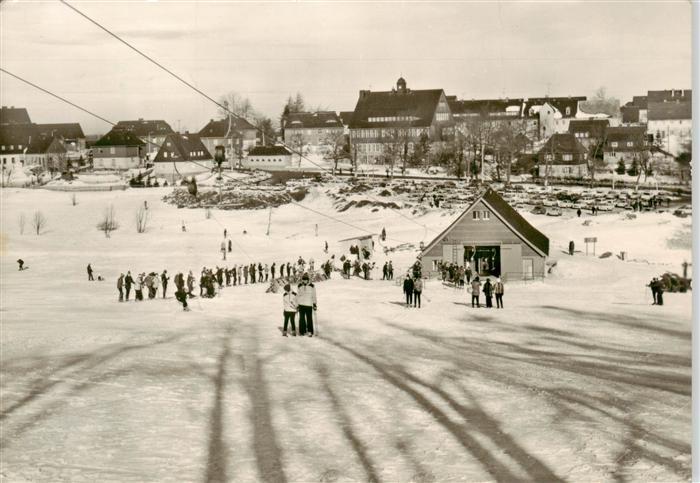 Altenberg Dippoldiswalde Panorama mit Skilift