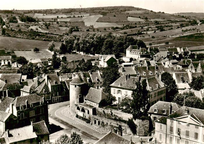 Buxy La Tour Rouge Fliegeraufnahme