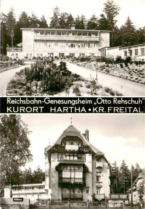Hartha Tharandt Reichsbahn Genesungsheim Otto Rehschuh Altbau