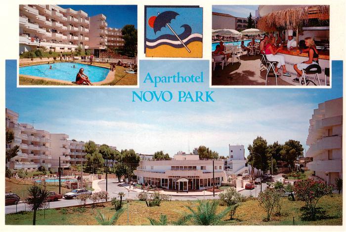 Paguera Mallorca Islas Baleares ES Aparthotel Novo Park Pool Bar