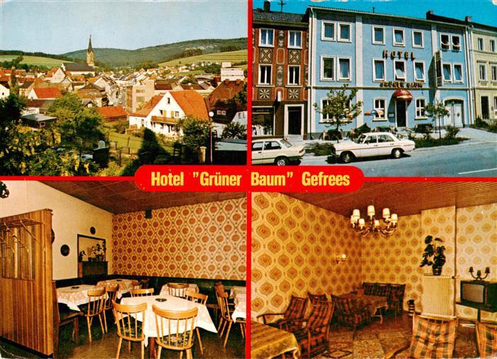 Gefrees Hotel Gruener Baum Gastraeume Panorama