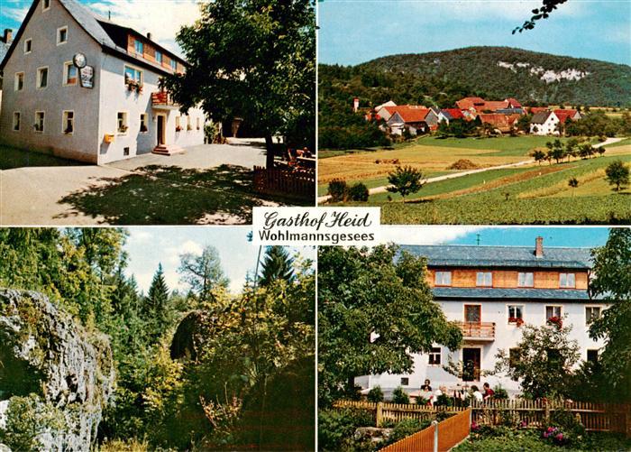 Wohlmannsgesees Gasthof Heid Panorama Felspartie Terrasse