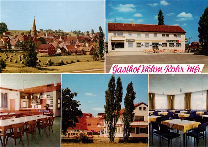 Rohr Mittelfranken Panorama Gasthof Boehm Gastraeume