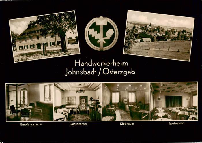 Johnsbach Osterzgebirge Handwerkerheim Empfangsraum Gastzimmer Klubraum Speisesa