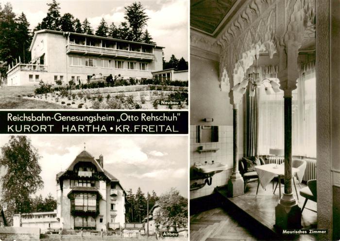 Hartha Tharandt Reichsbahn Genesungsheim Otto Rehschuh Altbau Maurisches Zimmer