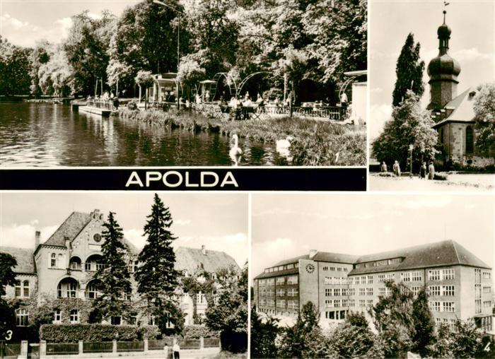 Apolda Lohteich Martinskirche Carolinenheim Theo Neubauer Schule
