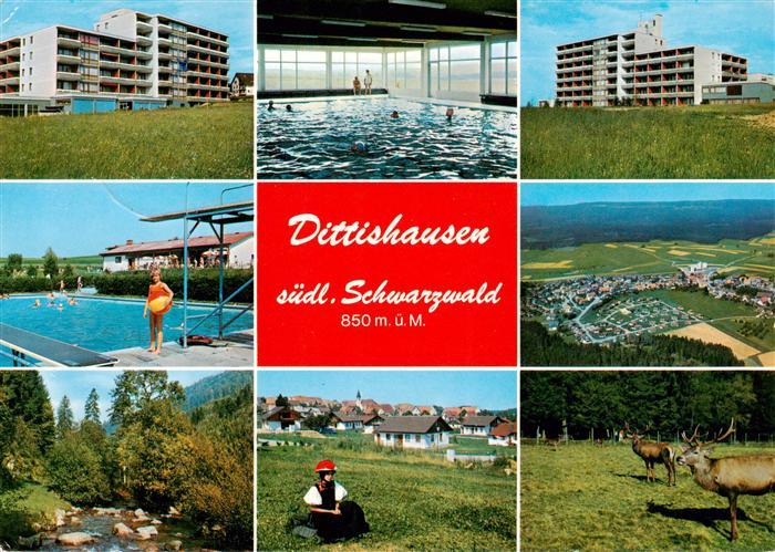 Dittishausen Loeffingen Hotel Schwimmbad Hallenbad Panorama Schwarzwaldmaedel Hi