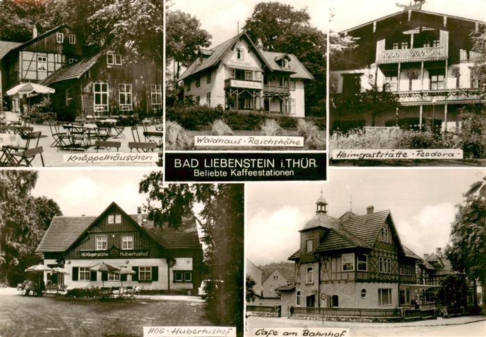 Bad Liebenstein Knueppelhaeuschen Waldhaus Reichshoehe Heimgaststaette Feodora H
