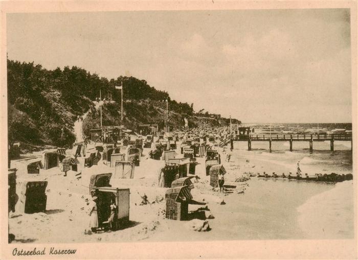 Koserow Ostseebad Usedom Strandpartie