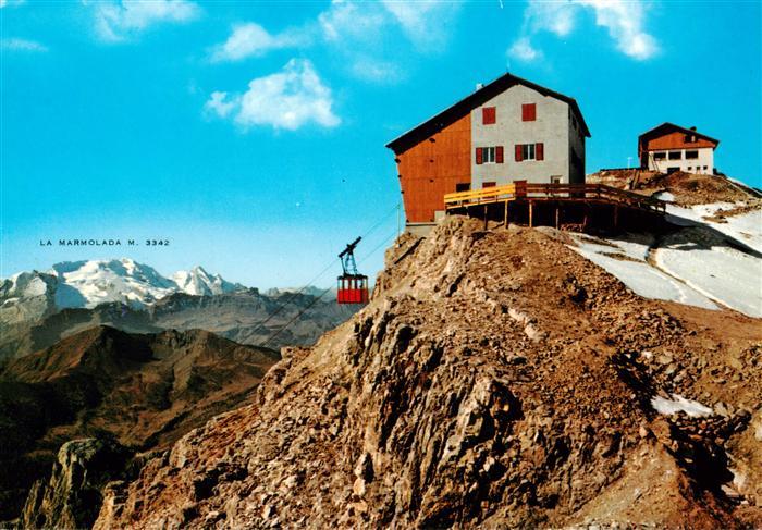 Passo Falzarego 2117m Falzaregopass IT Funivia e Rifugio sul Piccolo Lagozuoi