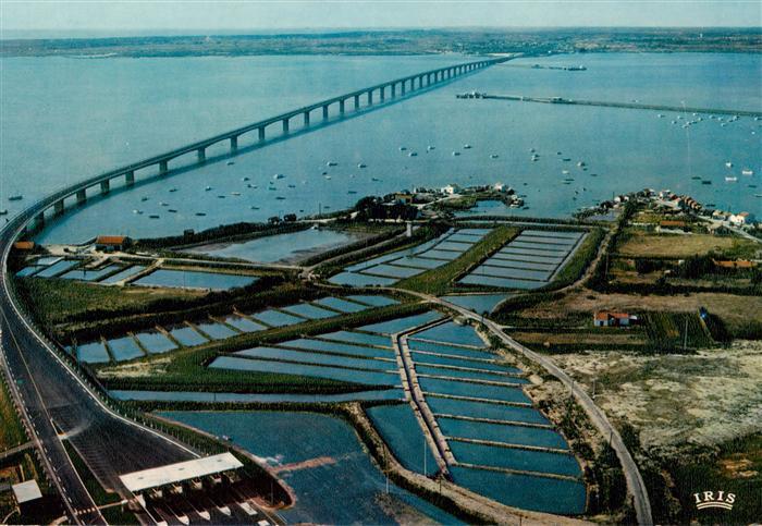 Ile d Oleron 17 Charente-Maritime Viaduc de liaison Oleron Continent Vue
