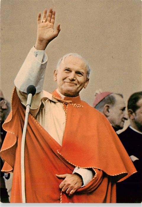 Papst Pope Pape Giovanni Paolo 2