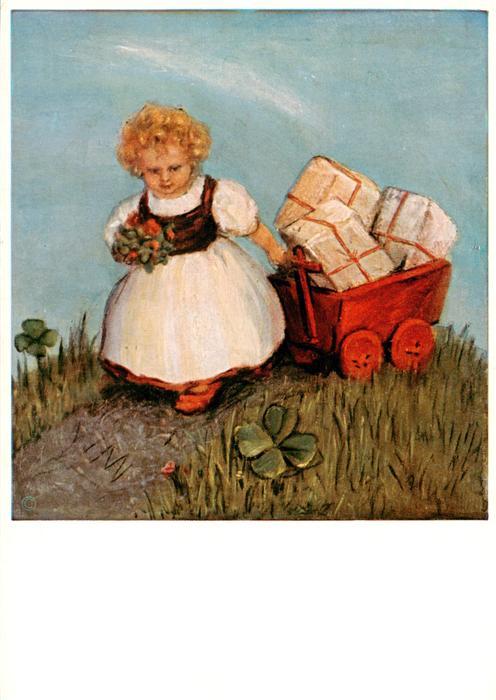 Spoetl Maria Kuenstlerkarte Nr.355 Ich komm zu dir