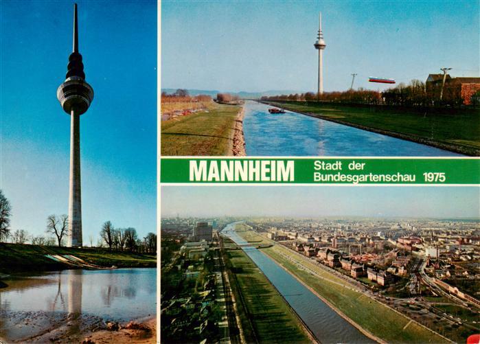 Bundesgartenschau Fernseherturm-Mannheim