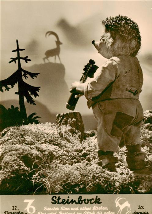 Mecki Nr. Nr. 501 Diehl-Film HoeR ZU Dternzeichen Steinbock