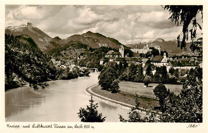 Fuessen Allgaeu Lechpartie