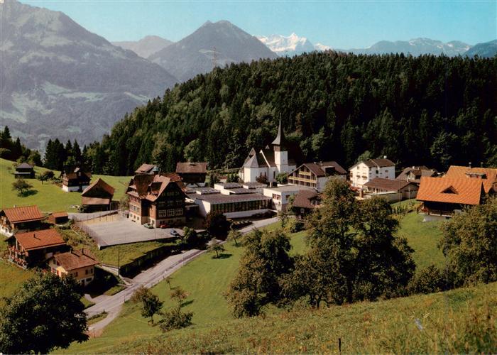 Stalden OW Panorama mit Wetterhorn