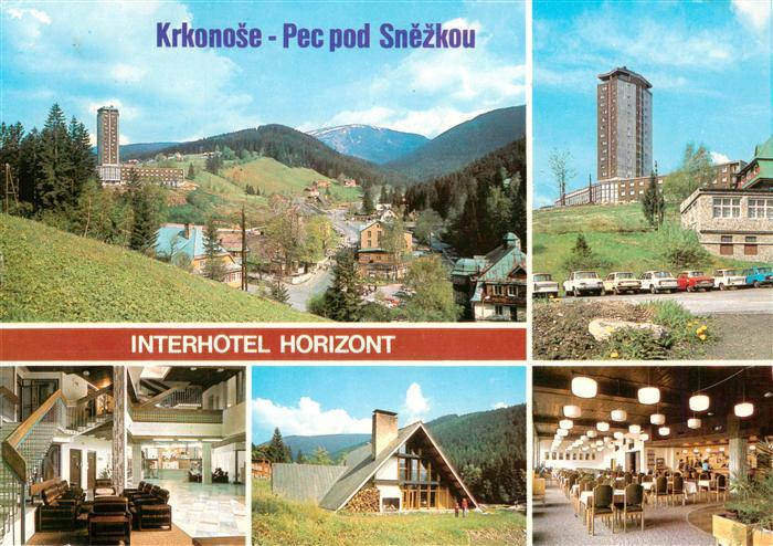 Pec pod Snezkou CZ Panorama Interhotel Horizont Vstupni hala Restaurace Kovarna