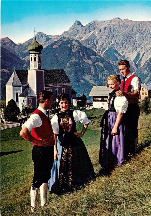 Montafon Vorarlberg AT Montafoner Trachten Kirche