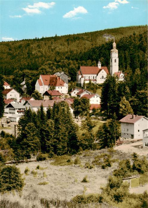 Bayerisch Eisenstein Teilansicht mit Kirche