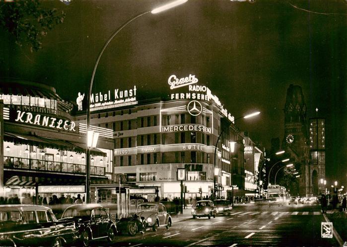 BERLIN  CITY Kurfuerstendamm Cafe Kranzler