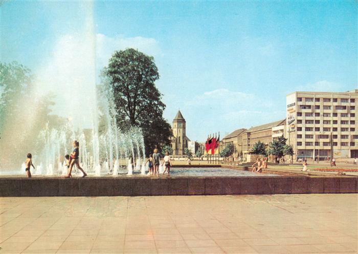 Dessau-Rosslau Wilhelm Pieck Strasse Fontaene