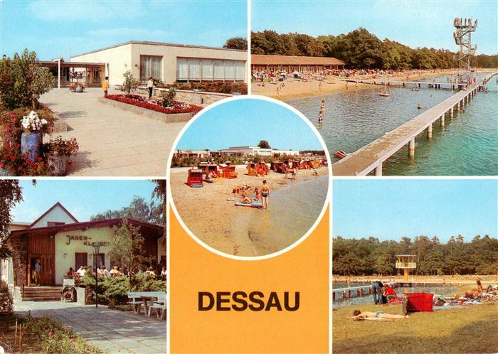 Dessau-Rosslau Waldbad Freundschaft Strandbad Adria HOG Jaegerklause