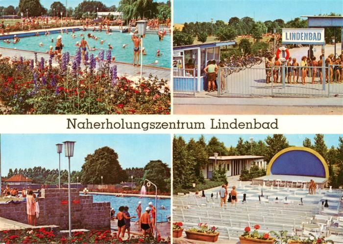 Pasewalk Mecklenburg Vorpommern Naherholungszentrum Lindenbad Teilansichten Musi