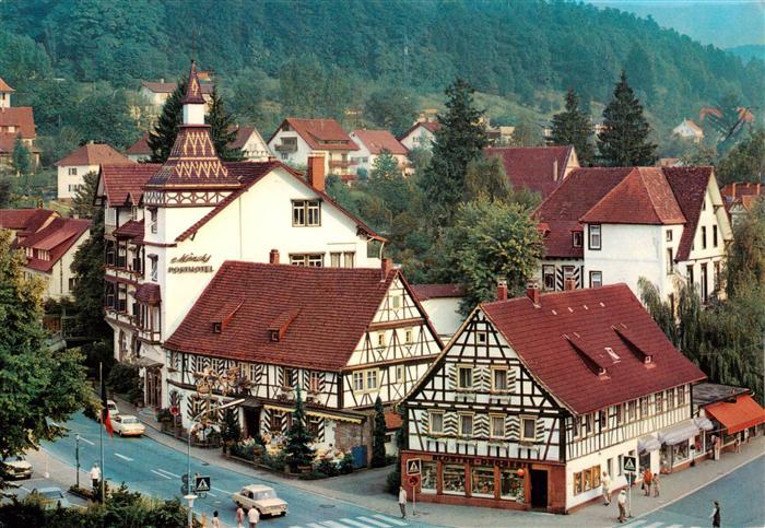 Bad Herrenalb Thermal Mineralbad Moenchs Posthotel Hist Kloster Schaenke und Klo