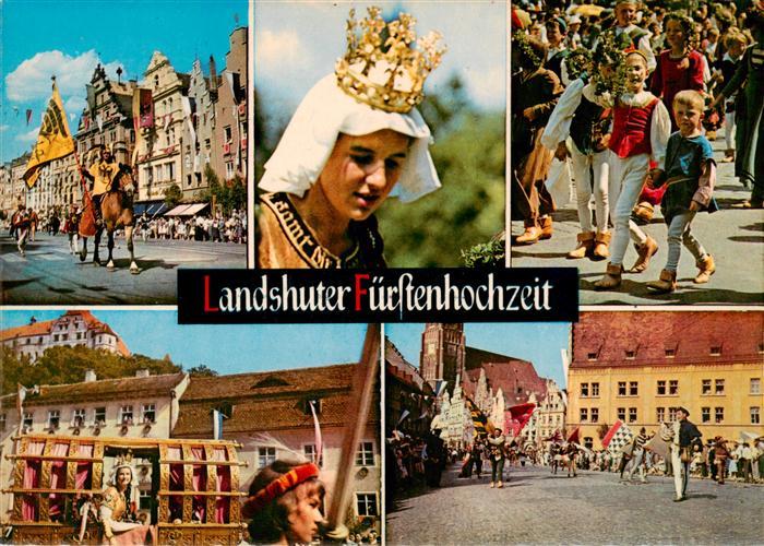 Landshut  Isar Fuerstenhochzeit Teilansichten