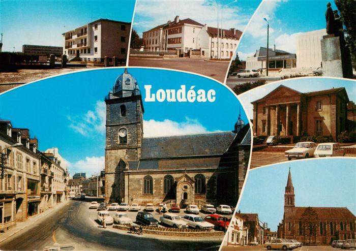 Loudeac 22  Cotes-d Armor Eglise Saint Nicolas Le Lycee Mixte La clinique de la