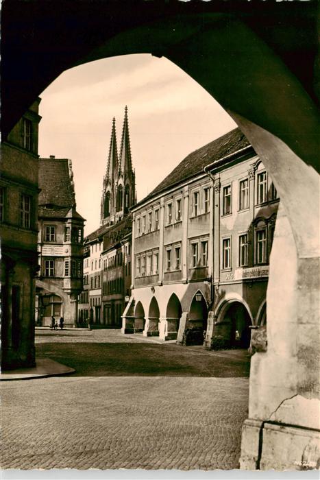 Goerlitz  Sachsen Untermarkt mit Peterskirche