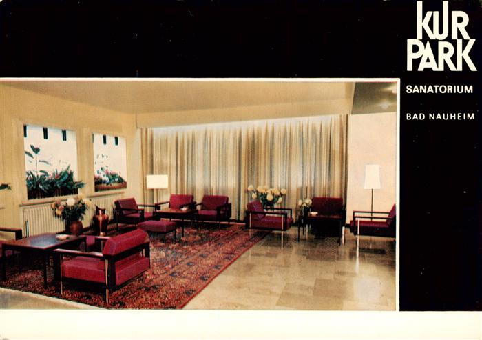 Bad Nauheim Kurpark Sanatorium Aufenthaltsraum