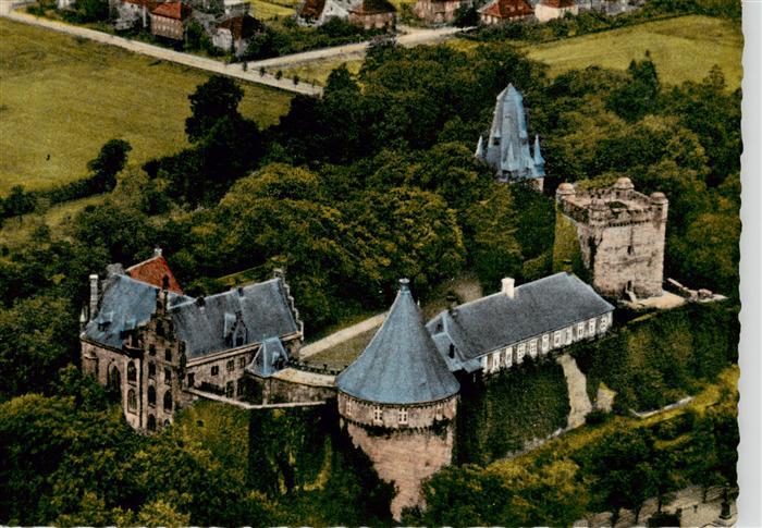 Bad Bentheim Schloss Bentheim Hotel Grossfeld Fliegeraufnahme