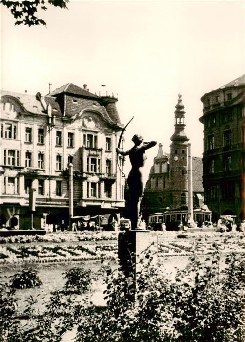 Bydgoszcz Bromberg Westpreussen PL Luczniczka i fragment Pl Zjednoczenia
