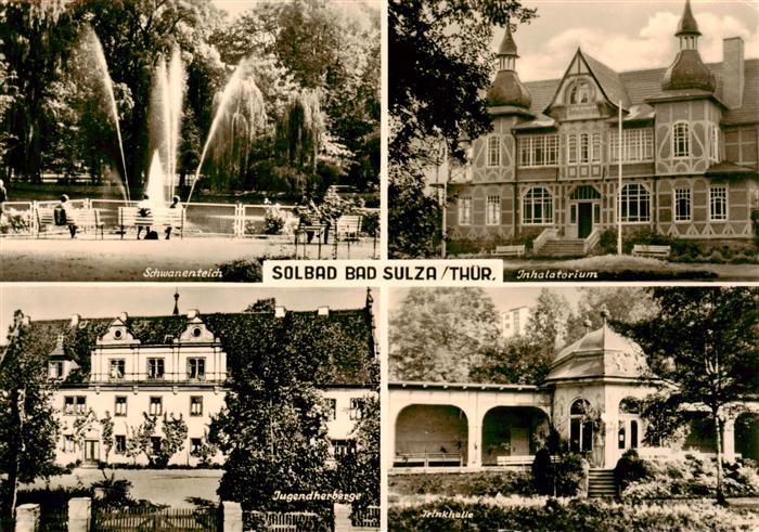 Bad Sulza Schwanenteich Inhalatorium Jugendherberge Trinkhalle