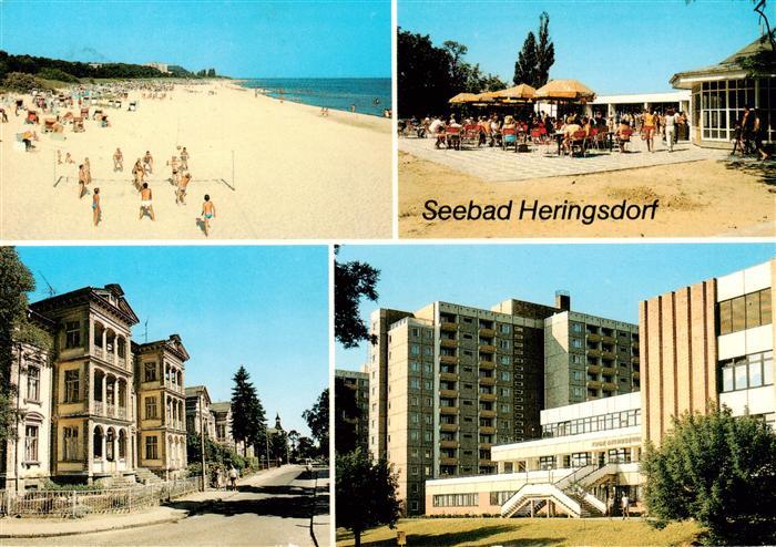 Heringsdorf  Ostseebad Usedom Strand Strandcafe Eichenweg FDGB Urlauberrestauran