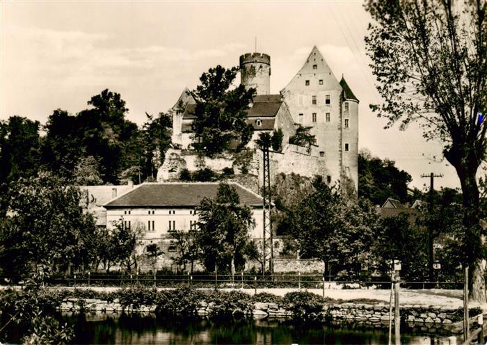 Gnandstein Kohren-Sahlis Blick zur Burg